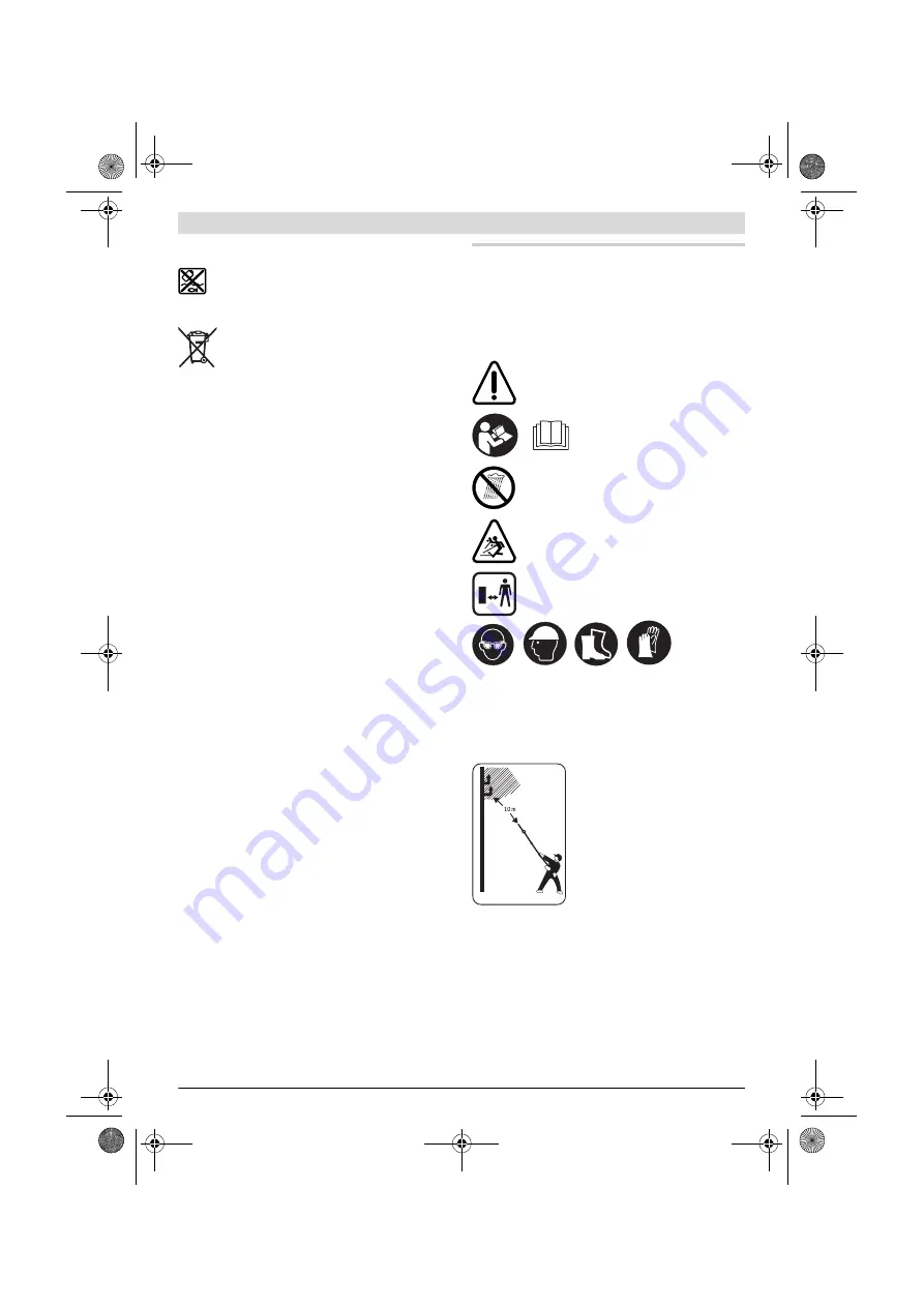 Bosch UniversalHedgePole 18 Original Instructions Manual Download Page 208