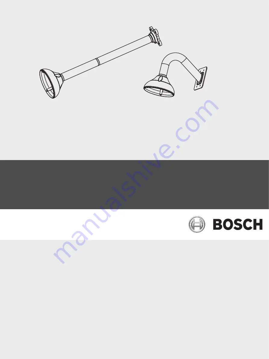 Bosch VDA-PMT-AODome Скачать руководство пользователя страница 1