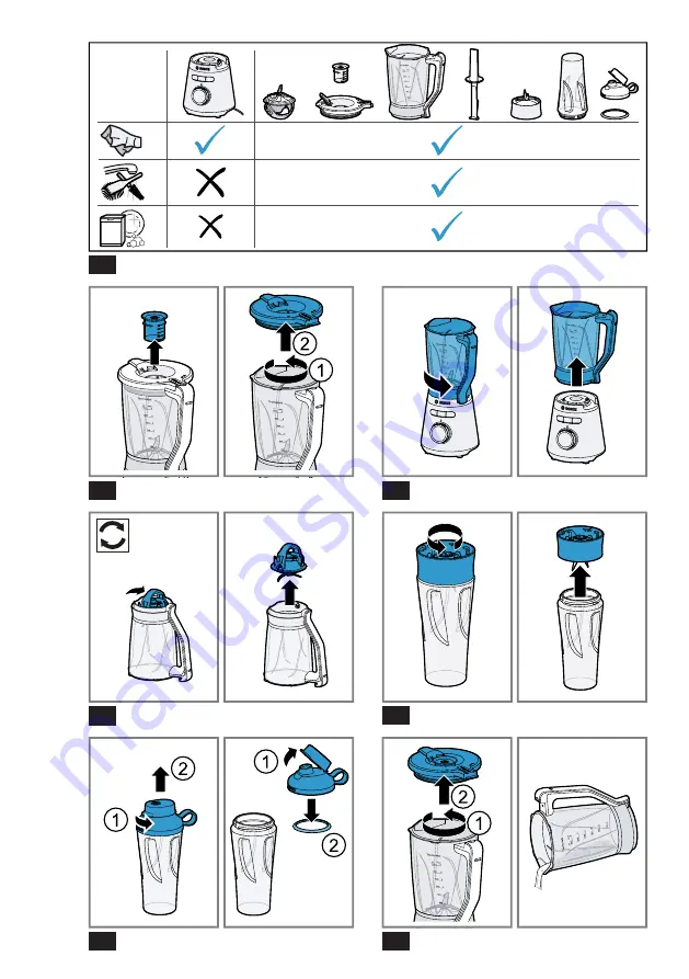 Bosch VitaPower 4 MMB63 Series User Manual Download Page 6