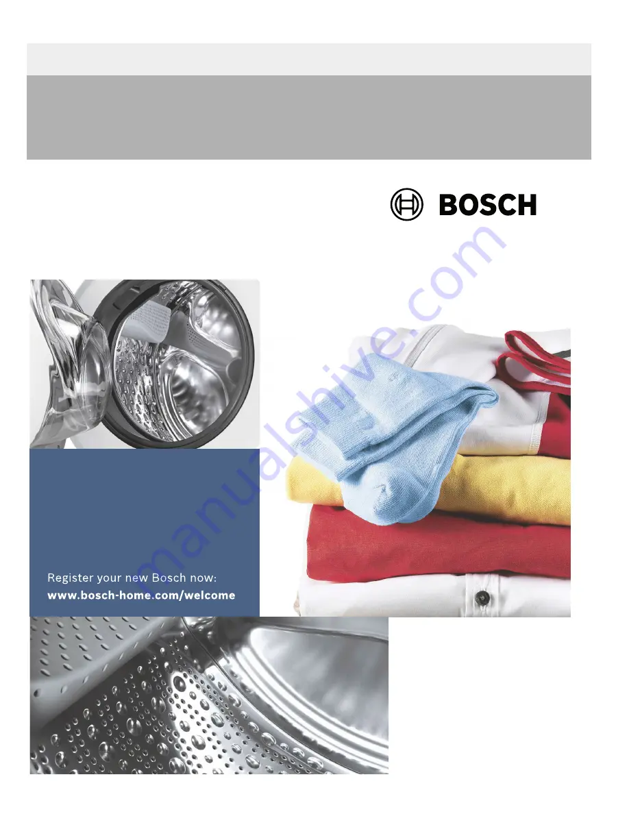 Bosch WAP24202UC Скачать руководство пользователя страница 1