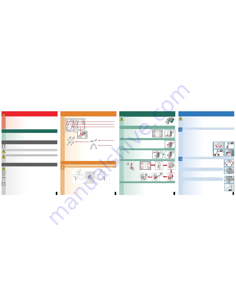 Bosch WAS28461GB Instructions for Use, Programme Table Скачать руководство пользователя страница 1