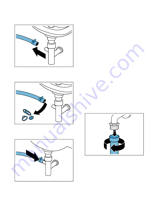 Bosch WAU28Q9PSN User Manual And Installation Instructiions Download Page 46