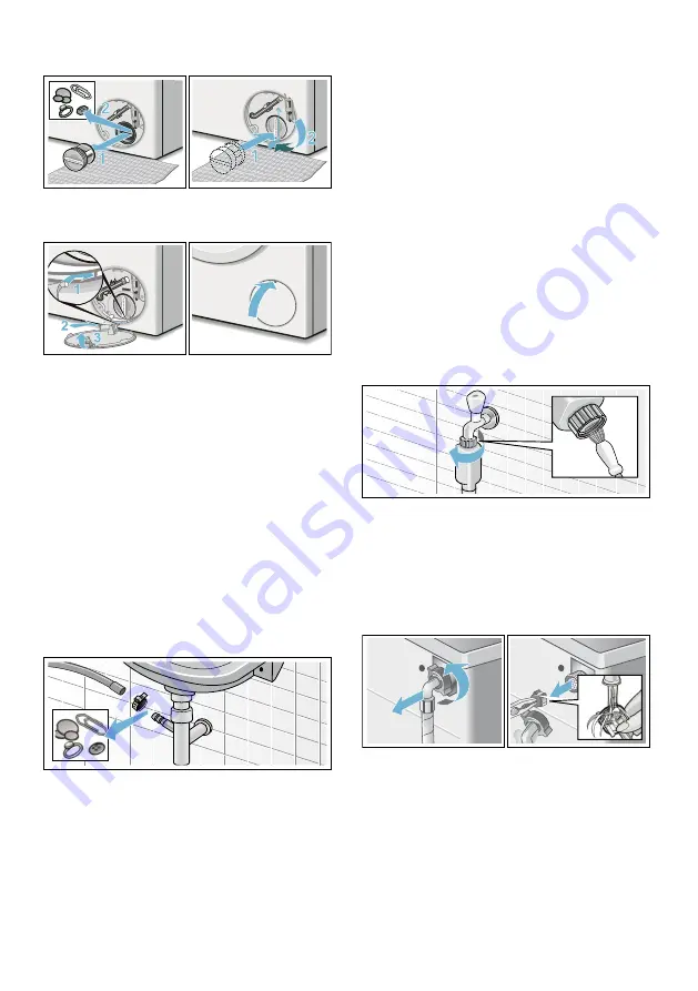 Bosch WAW32569SN Instruction Manual And Installation Instructions Download Page 47