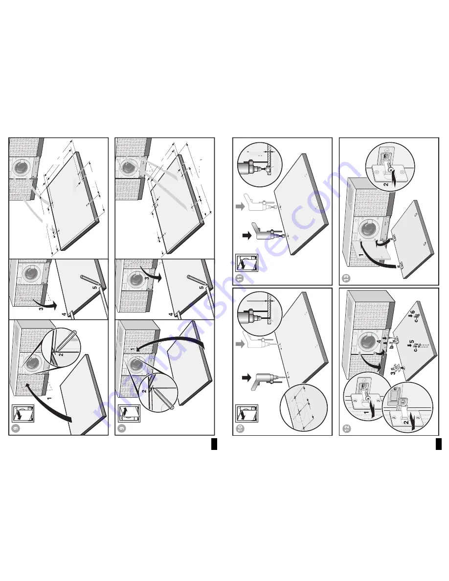 Bosch WIS24140GB Instructions for Use, Programme Table Скачать руководство пользователя страница 8