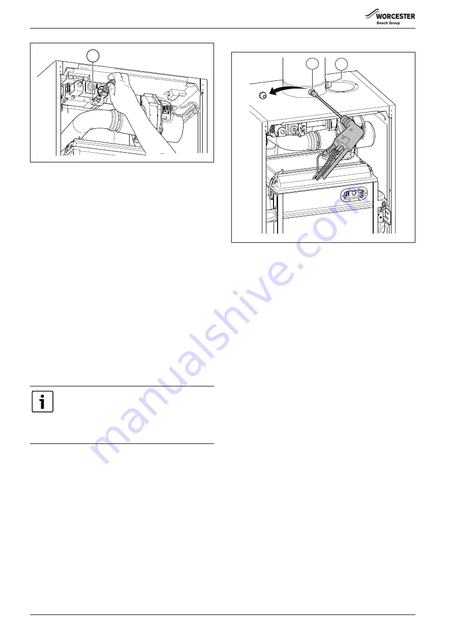 Bosch Worcester GB162-100 V2 Installation, Commissioning And Servicing Instructions Download Page 34