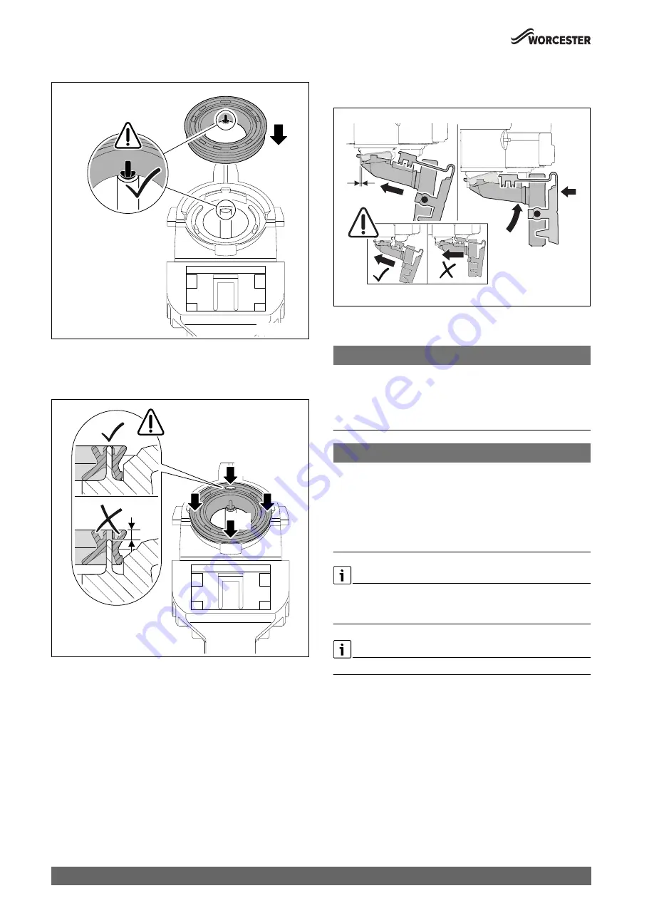 Bosch Worcester GR8700iW 30 S NG Installation And Maintenance Instructions Manual Download Page 62