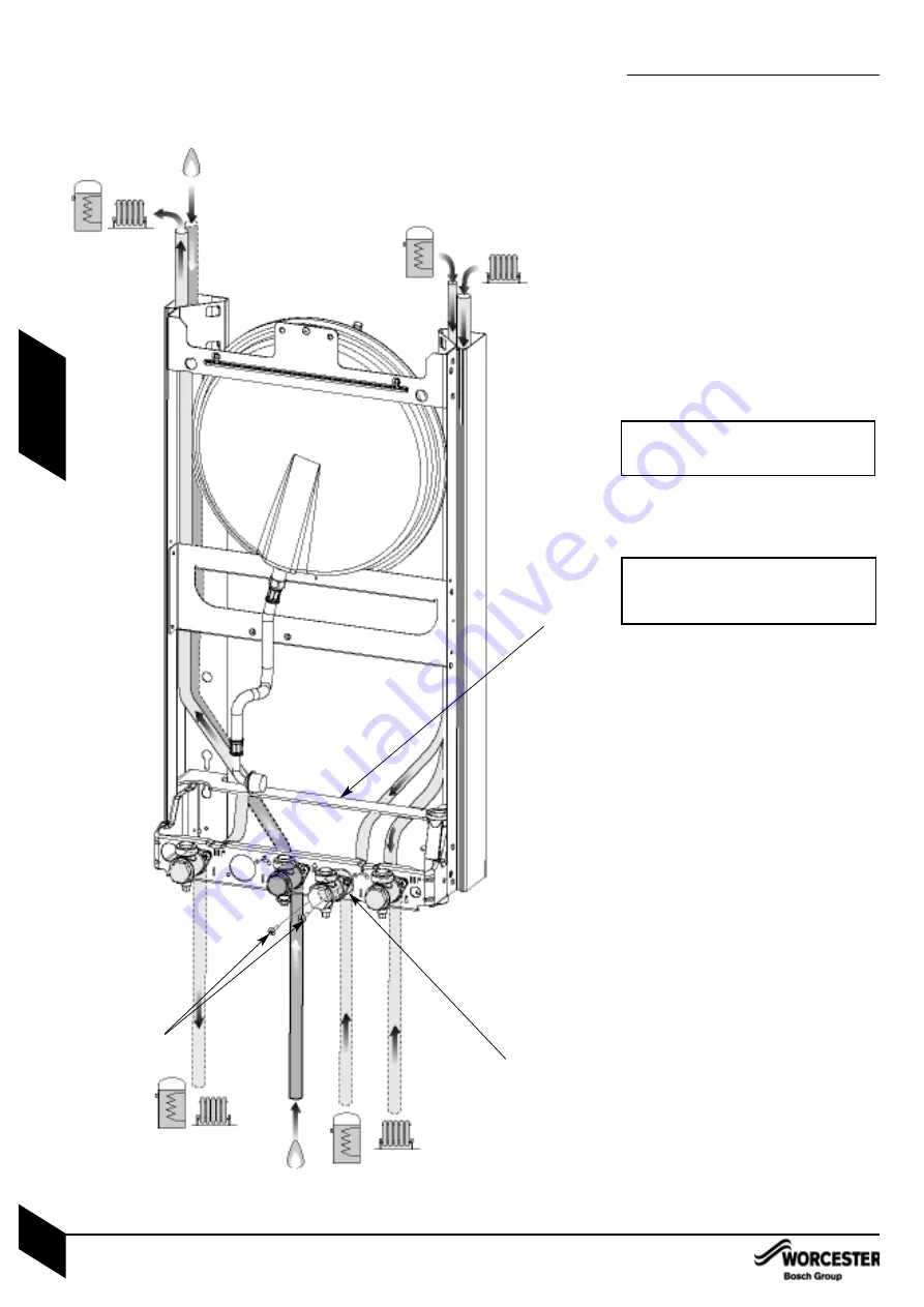 Bosch Worcester GREENSTAR 12i System Instruction Manual Download Page 60