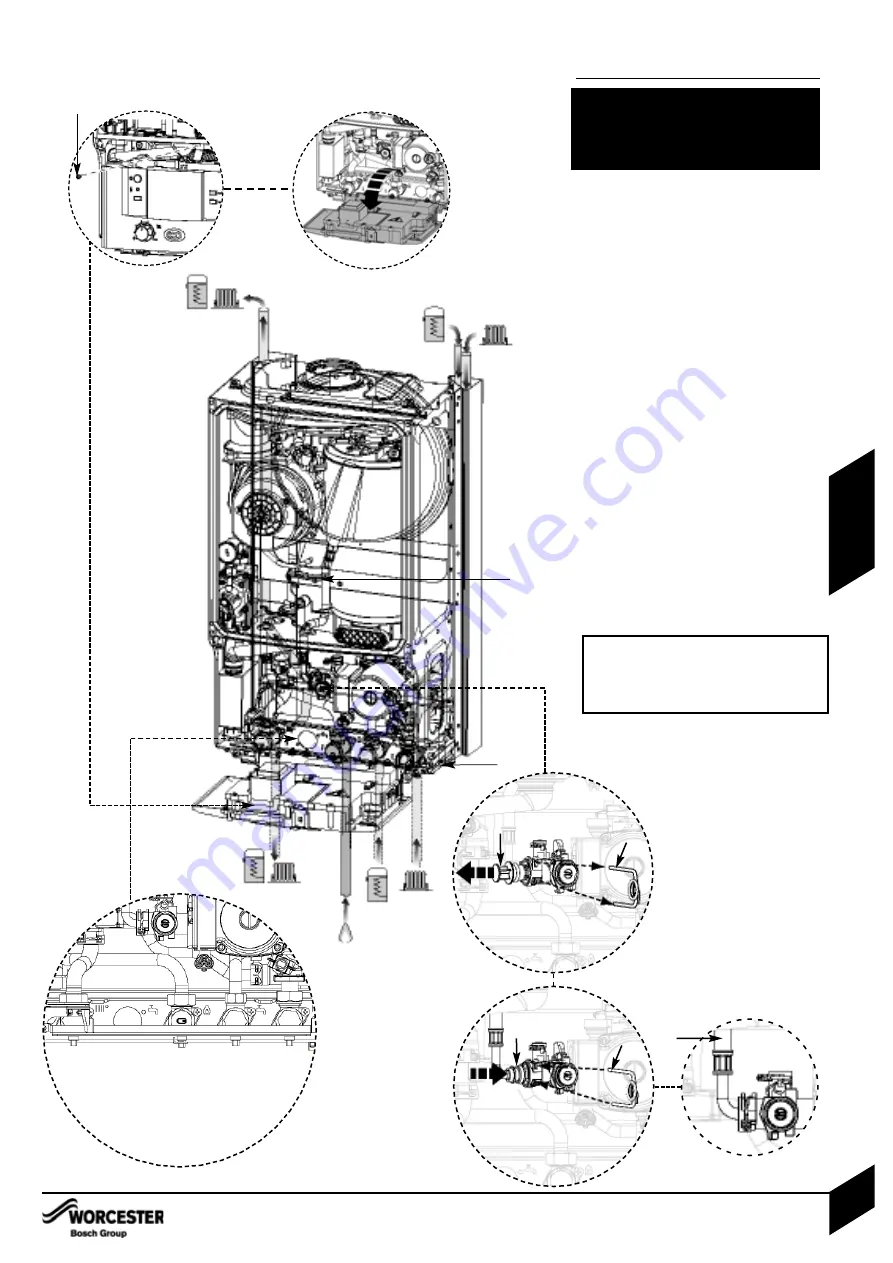 Bosch Worcester GREENSTAR 12i System Instruction Manual Download Page 63