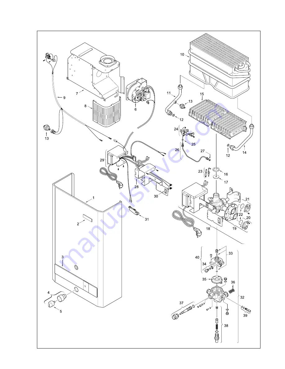 Bosch WR430-3K Installation Operation & Maintenance Download Page 45