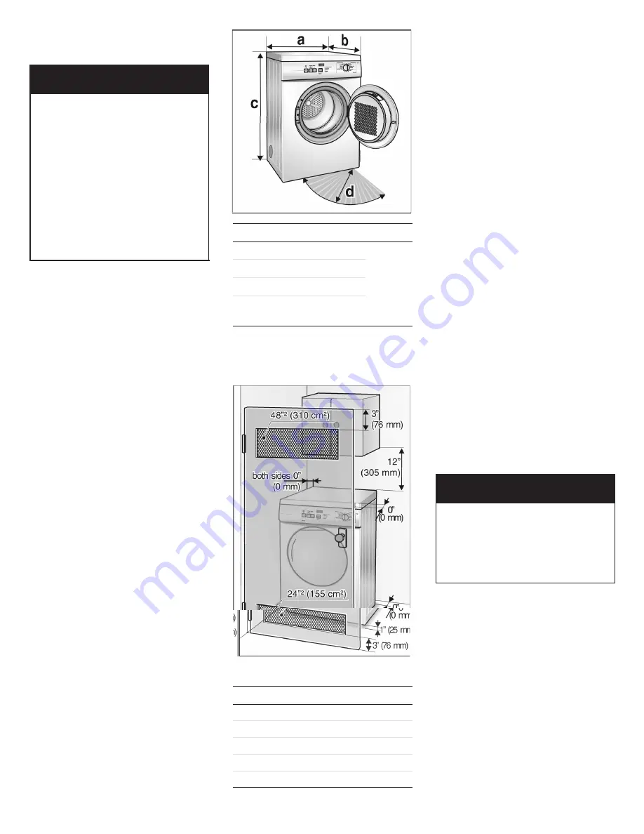 Bosch WTA 4410 CN Use And Care Manual Download Page 7