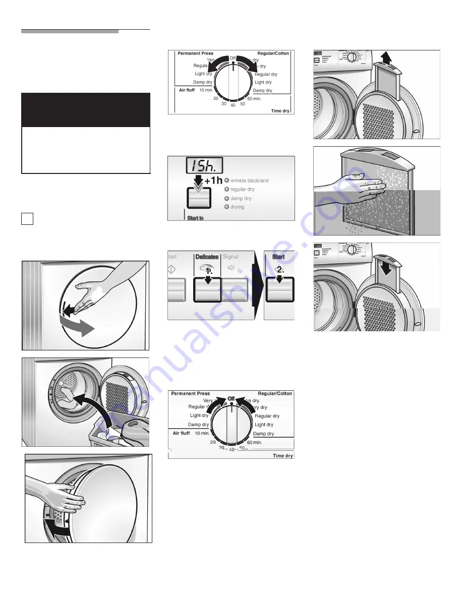 Bosch WTA 4410 CN Use And Care Manual Download Page 39