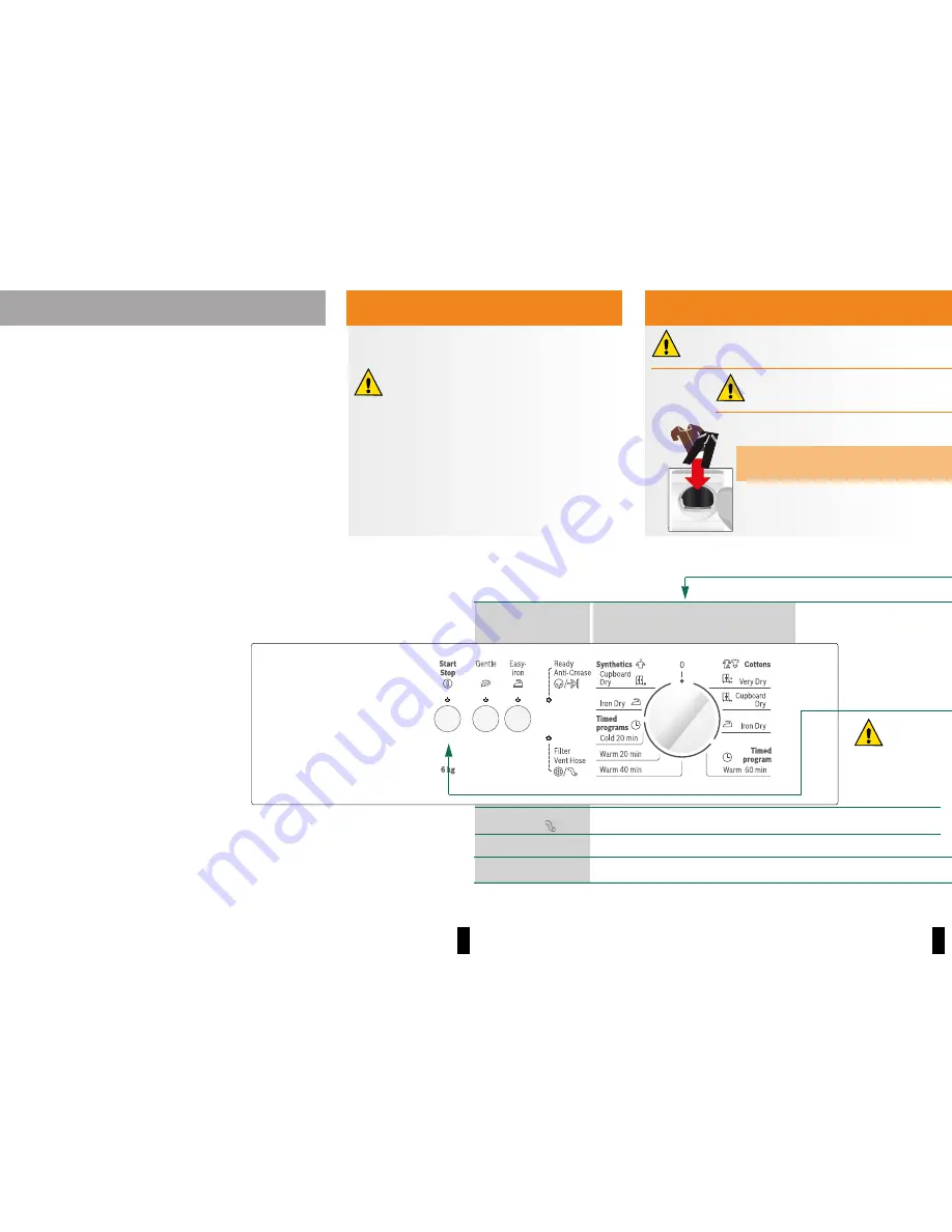 Bosch WTA74100ZA Installation And Operating Instructions Manual Download Page 3