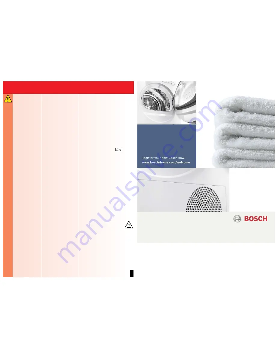 Bosch WTC84101SG Instruction Manual Download Page 8