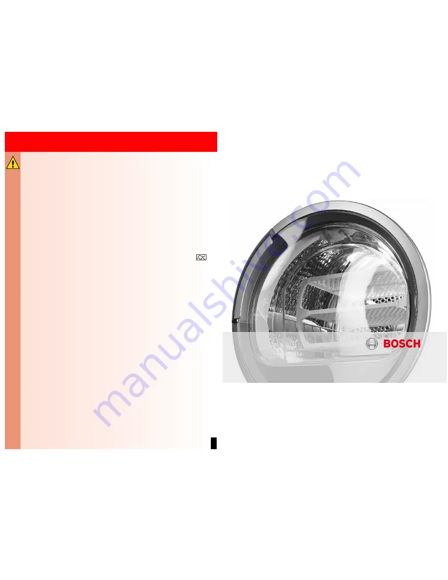 Bosch WTE84102SN Instruction Manual Download Page 8