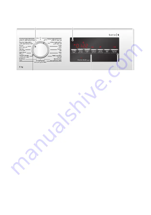 Bosch WTG86400SA Installation And Operating Instructions Manual Download Page 17