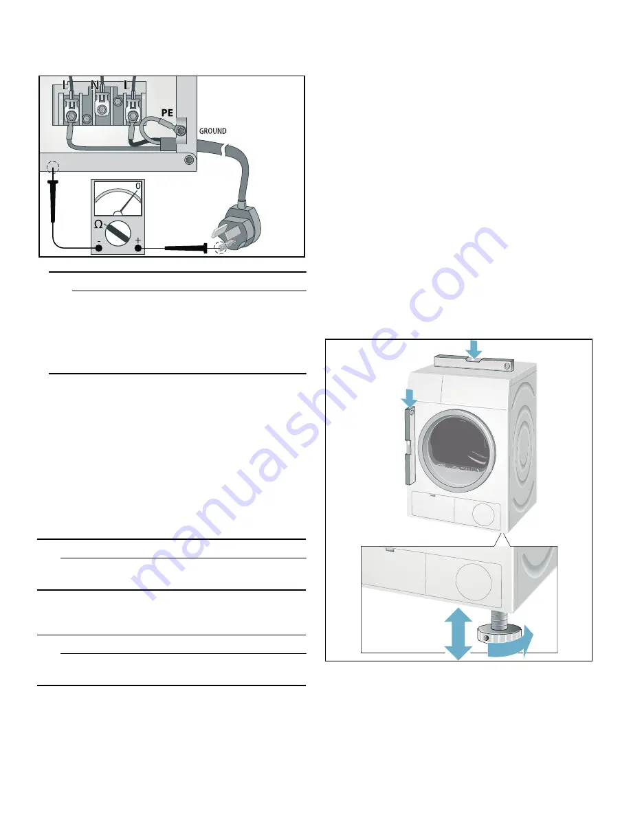 Bosch WTG865H3UC Use And Care Manual / Installation Instructions Download Page 19