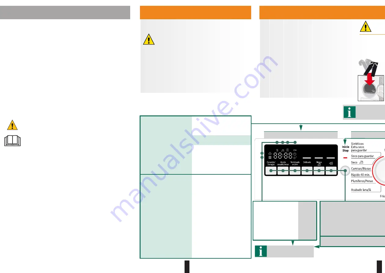 Bosch WTW83230EE Operating Instructions Manual Download Page 3