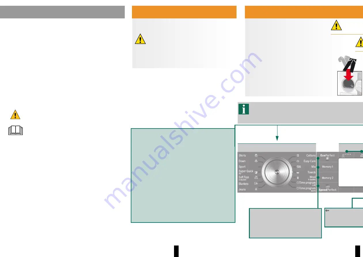 Bosch WTY88880SN/05 Instruction Manual Download Page 3