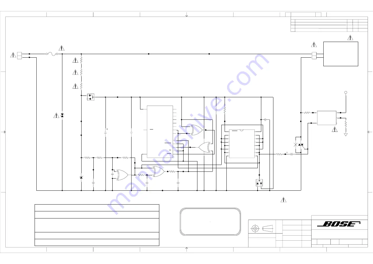 Bose Companion 5 Service Manual Download Page 24