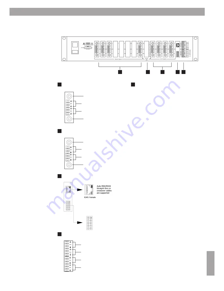 Bose ControlSpace AMS-8 Safety Instructions & Installation Manual Download Page 233