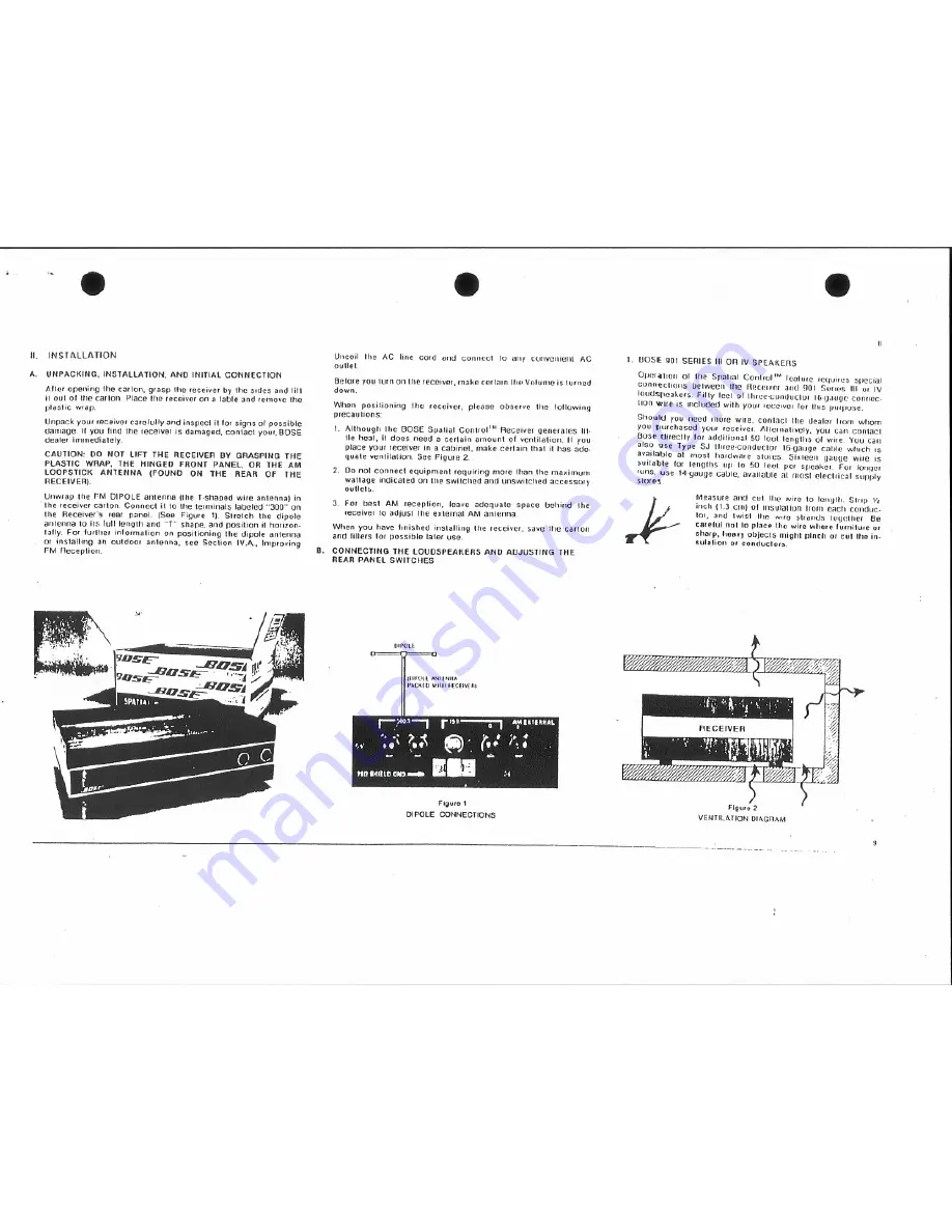 Bose Spatial Control Owner'S Manual Download Page 5