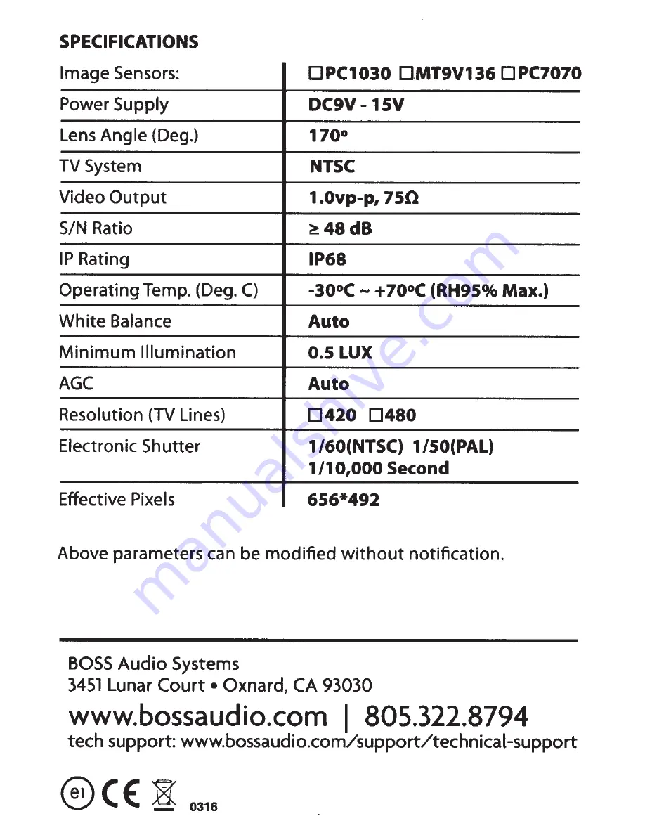 Boss Audio Systems ELITE BV765B User Manual Download Page 28