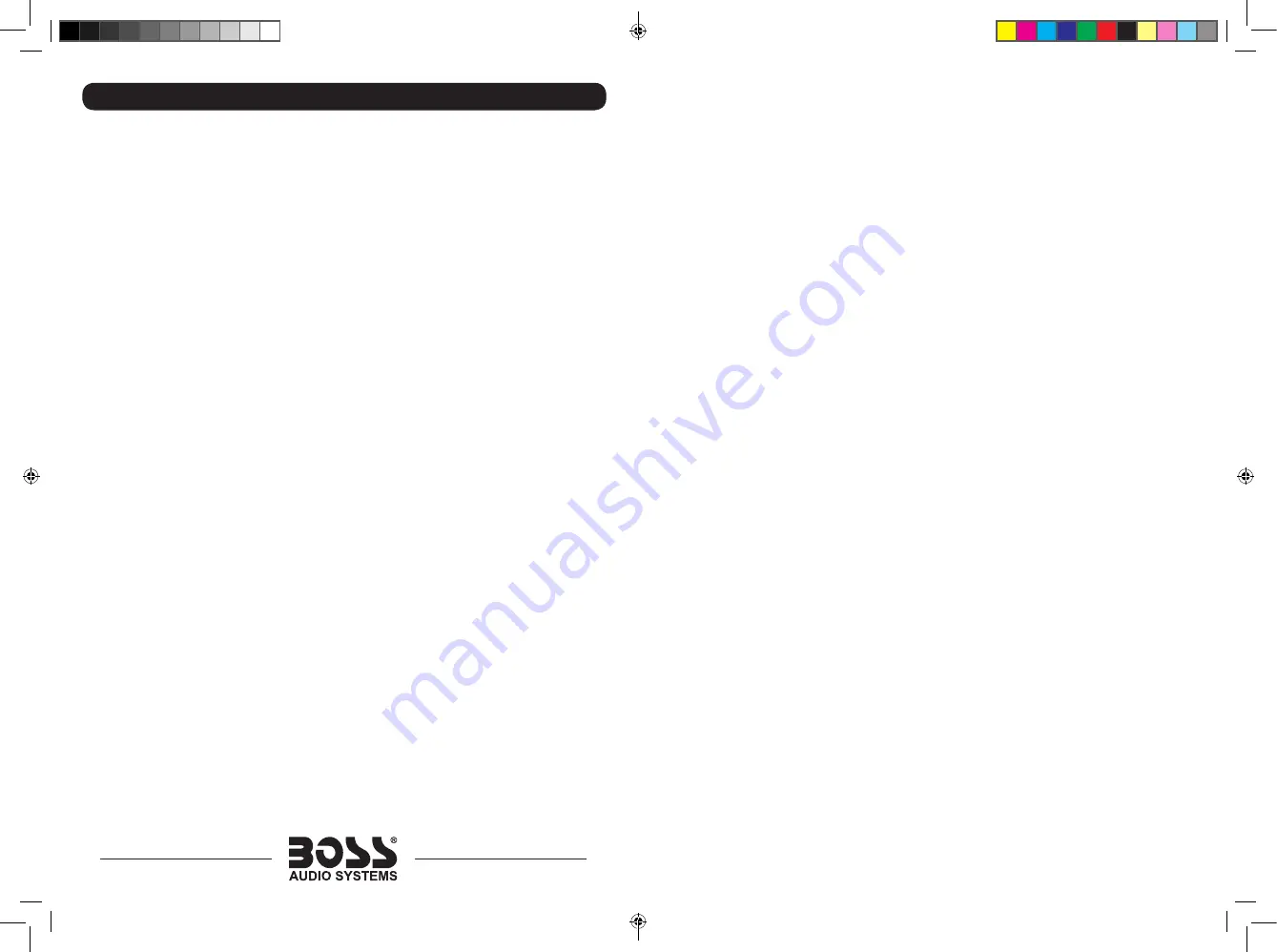 Boss Audio Systems MC900B User Manual Download Page 2