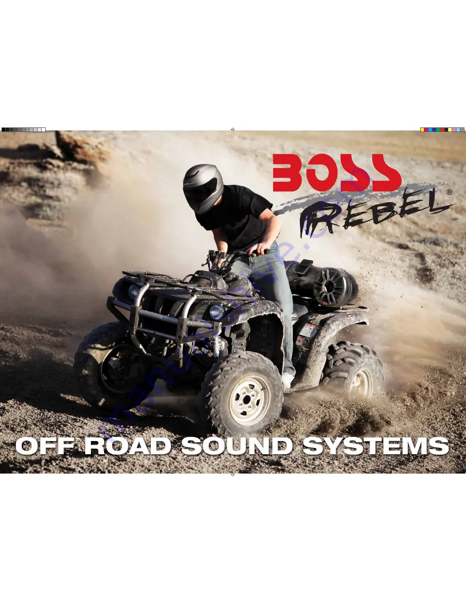 Boss ATV15 Quick Start Manual Download Page 1