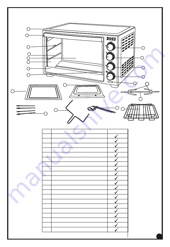 Boss B-534 Instruction Manual Download Page 3