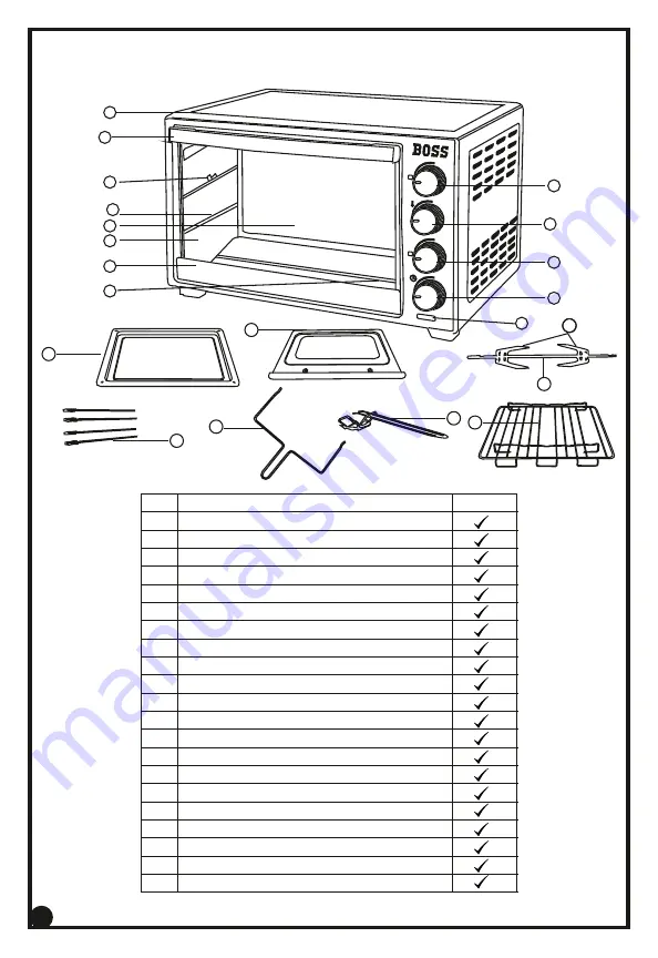 Boss B-534 Instruction Manual Download Page 4