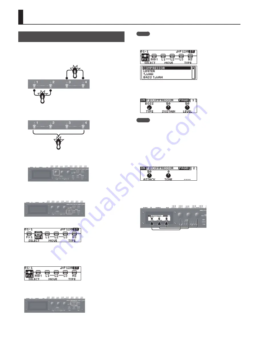 Boss MS-3 Скачать руководство пользователя страница 3