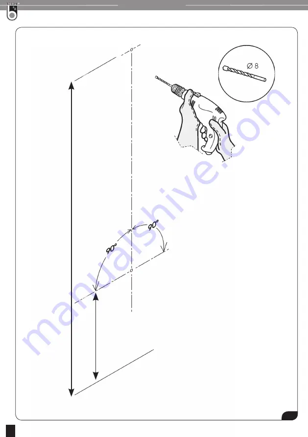 Bossini D47000 Installation And Maintenance Instructions Manual Download Page 8