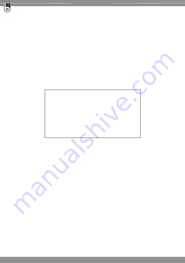 Bossini D47000 Installation And Maintenance Instructions Manual Download Page 24