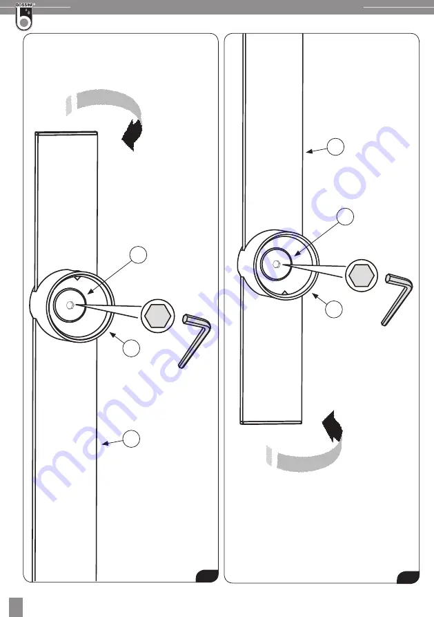 Bossini DD1000 Installation Instructions Manual Download Page 8