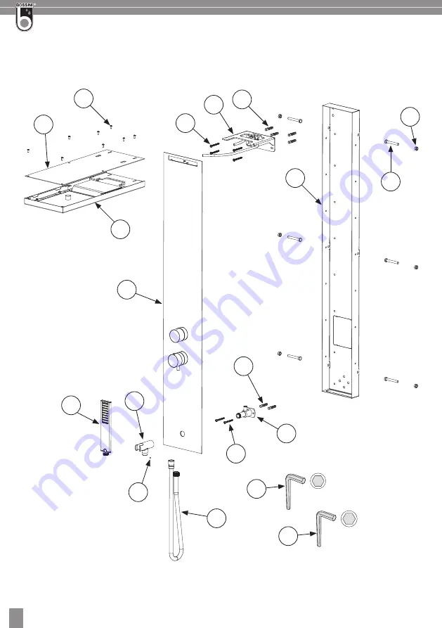 Bossini MANHATTAN L00926 Скачать руководство пользователя страница 2