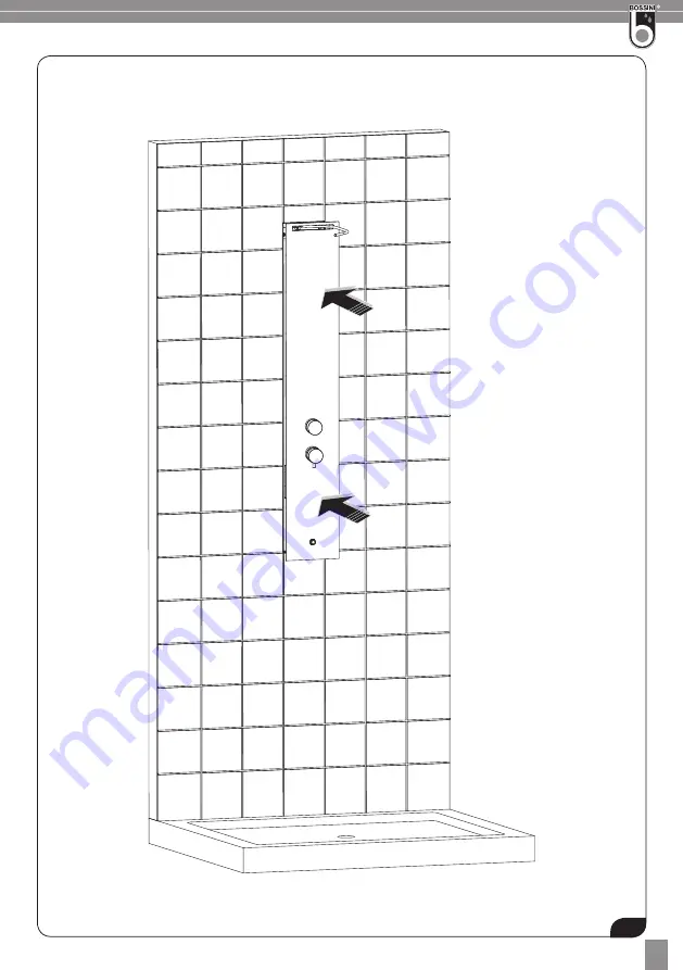 Bossini MANHATTAN L00926 Installation Instructions Manual Download Page 21