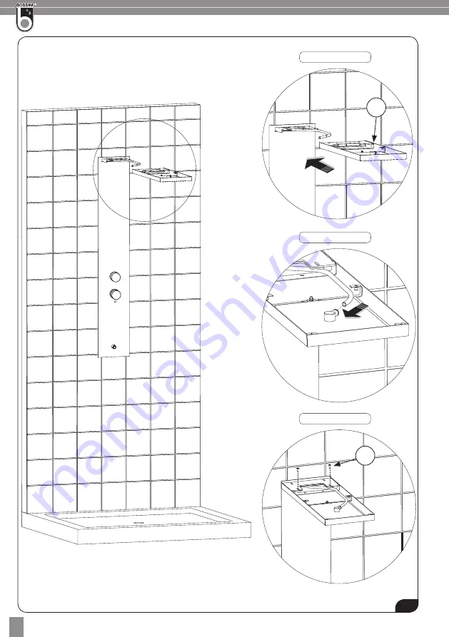 Bossini MANHATTAN L00926 Installation Instructions Manual Download Page 22