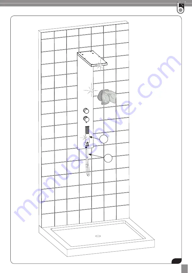 Bossini MANHATTAN L00926 Installation Instructions Manual Download Page 25