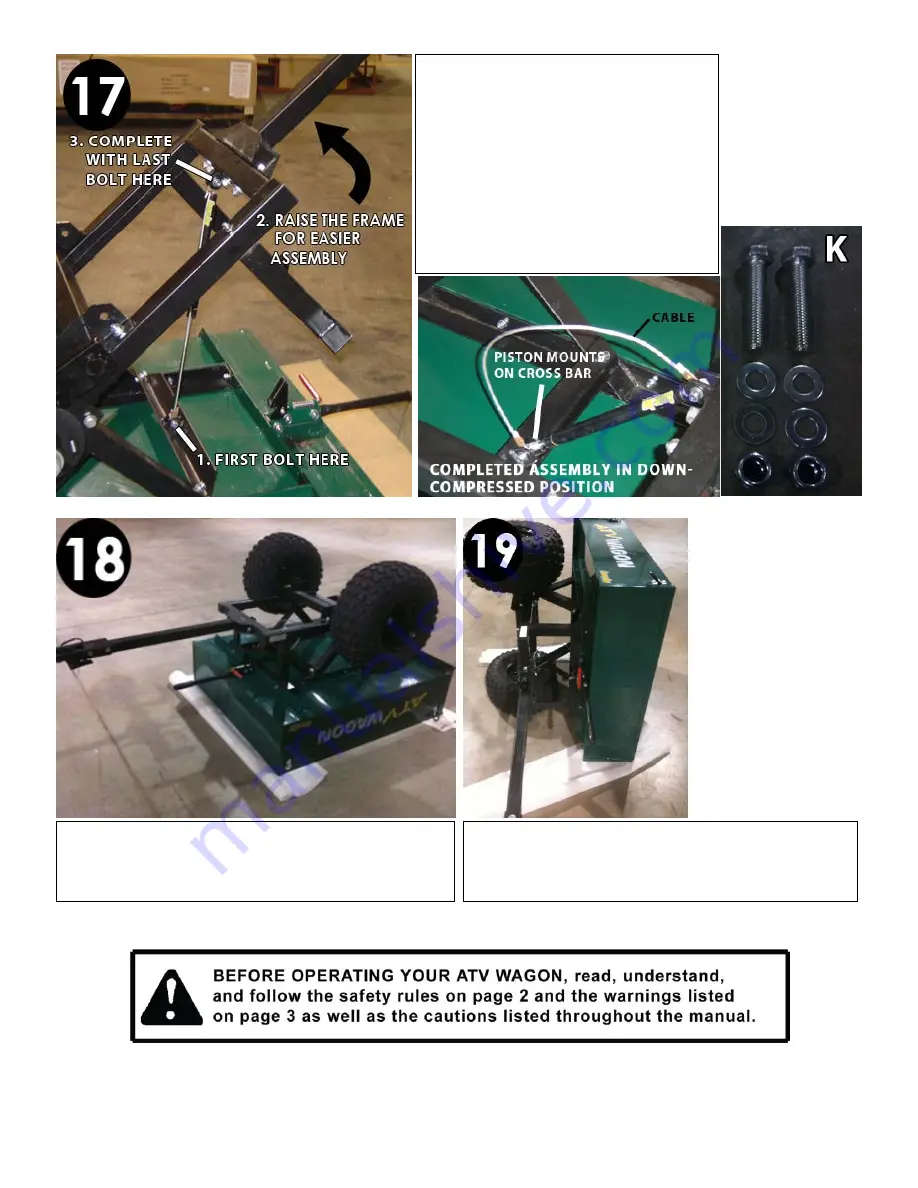 Bosski 800 UT-X Owner'S Manual & Assembly Instructions Download Page 9