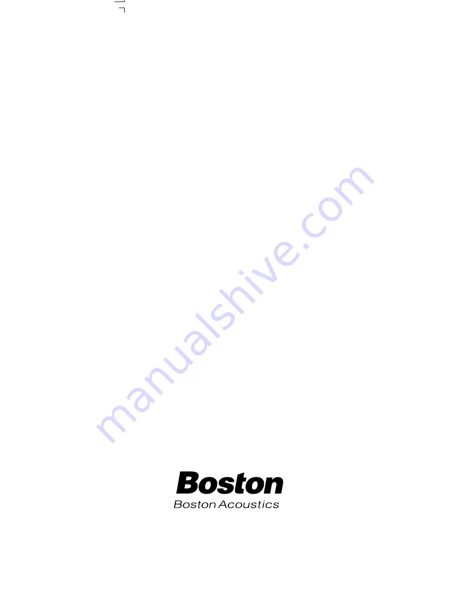 Boston Acoustics Micro110c User Manual Download Page 2