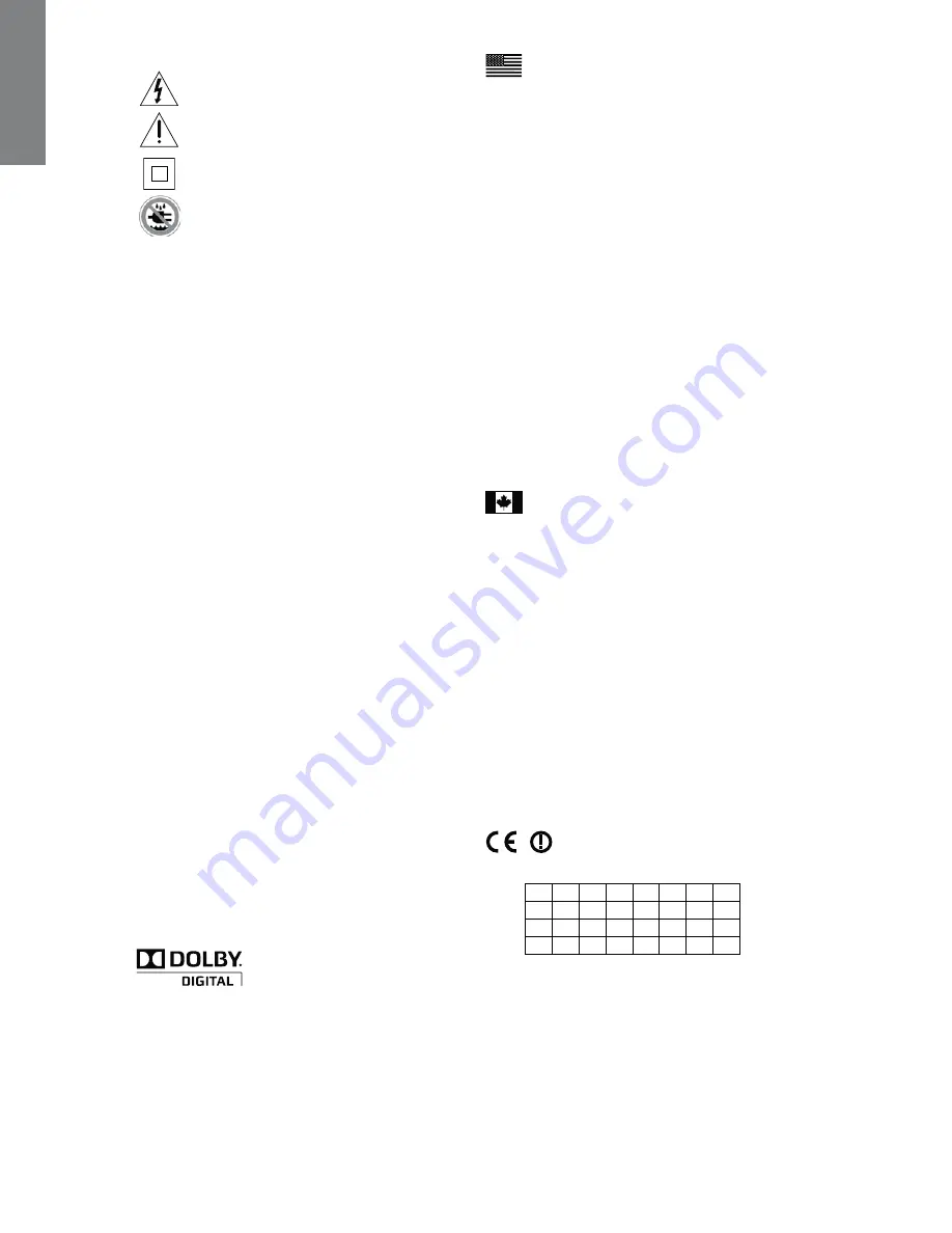 Boston Acoustics SoundWare XS Digital Cinema Owner'S Manual Download Page 23