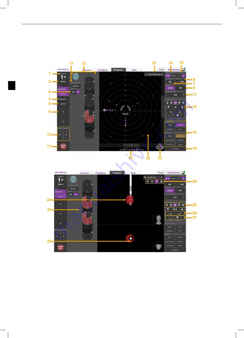 Boston Scientific Vercise Neural Navigator 4 Programming Manual Download Page 128