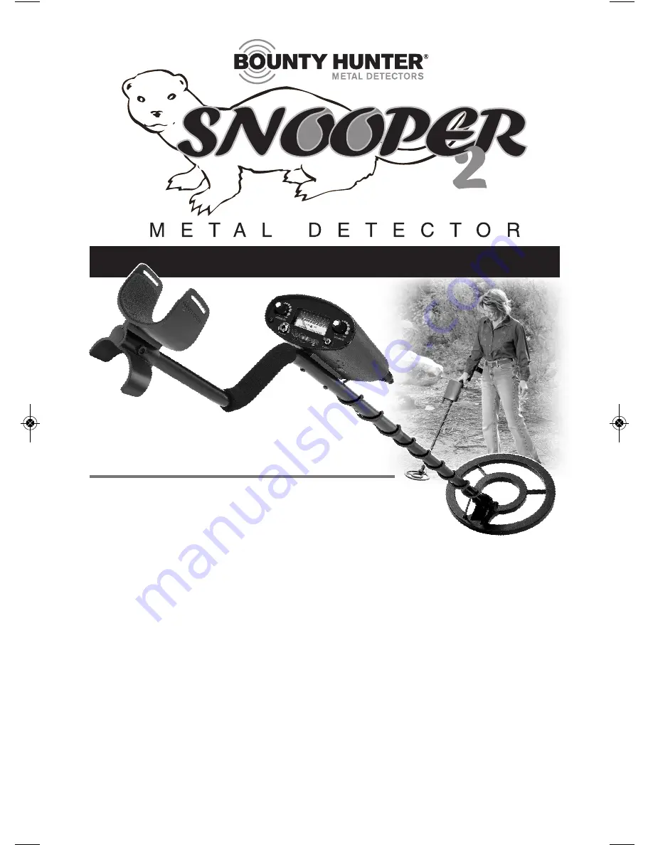 Bounty Hunter Snooper 2 Owner'S Manual Download Page 1