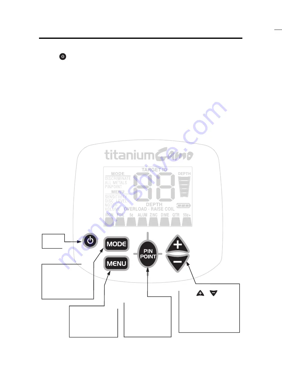 Bounty Hunter titanium Camo Owner'S Manual Download Page 10