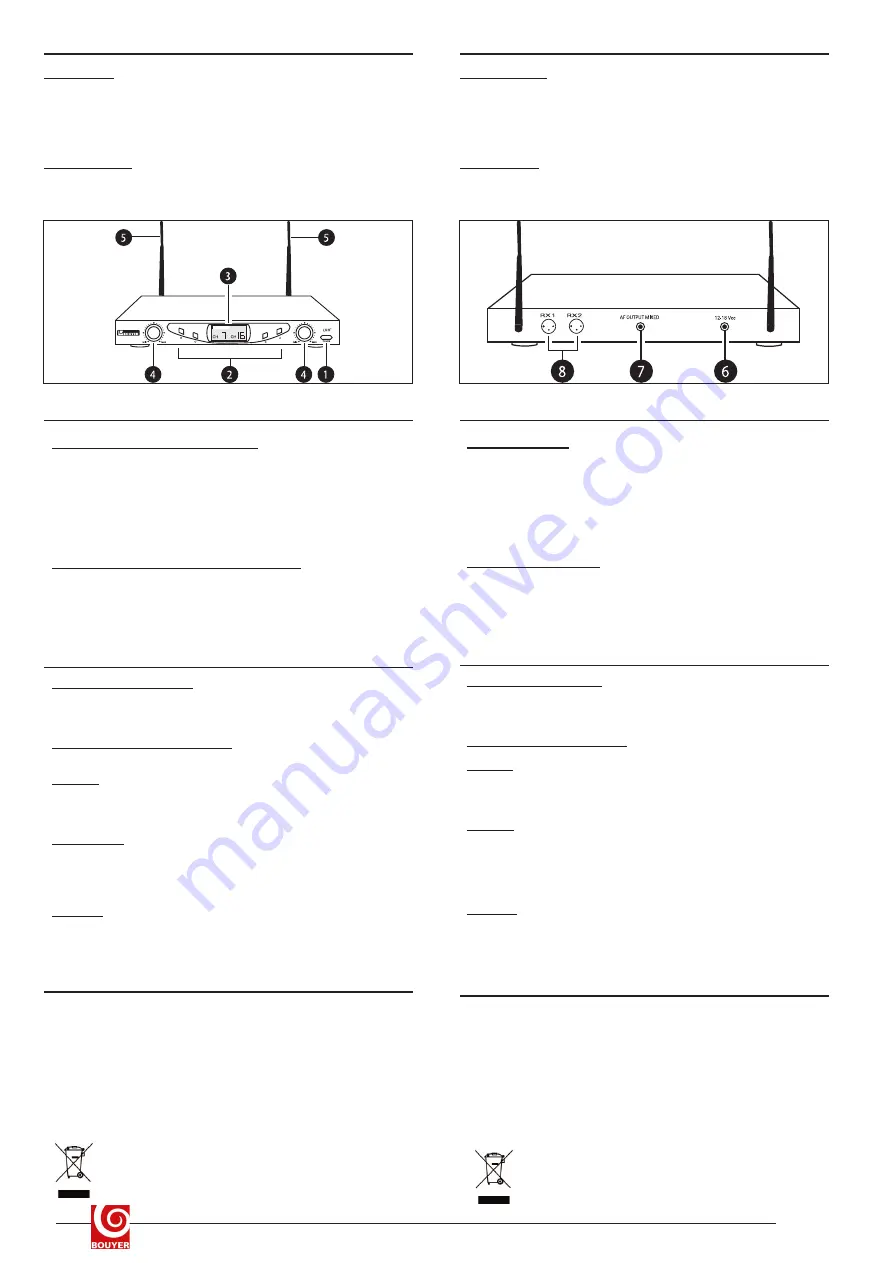 Bouyer GZ 2802 Manual Download Page 2