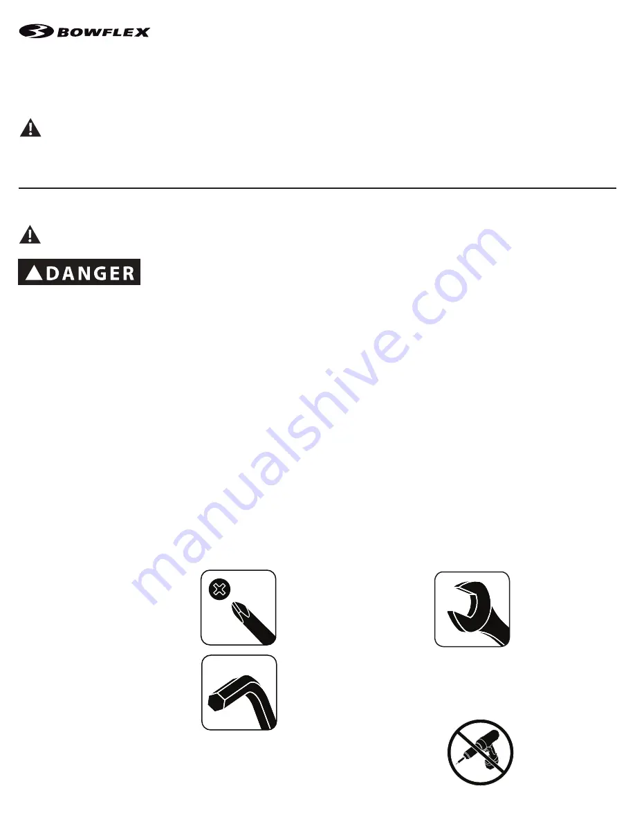 Bowflex BXT8J Service Manual Download Page 46