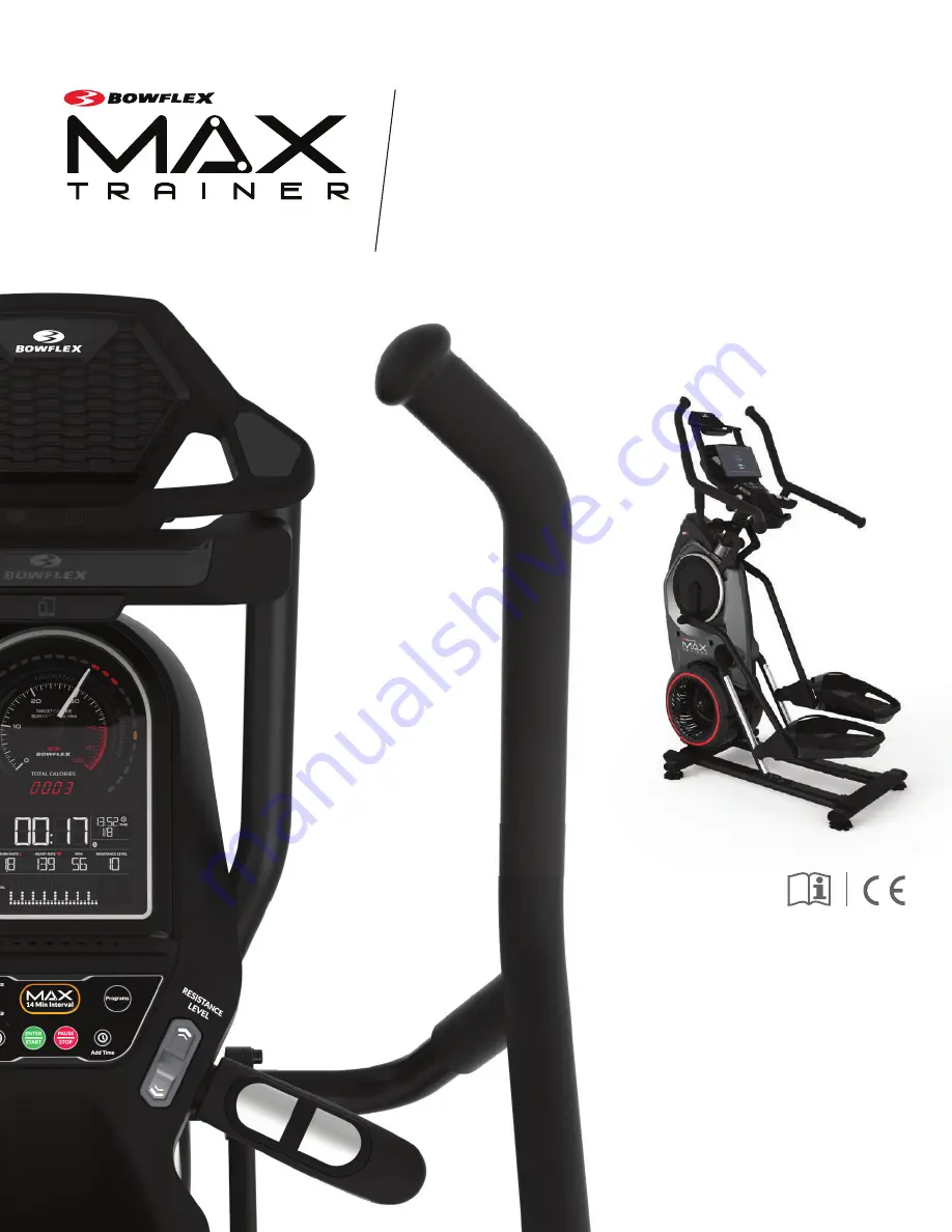 Bowflex Max Trainer M8 Owner'S Manual Download Page 1