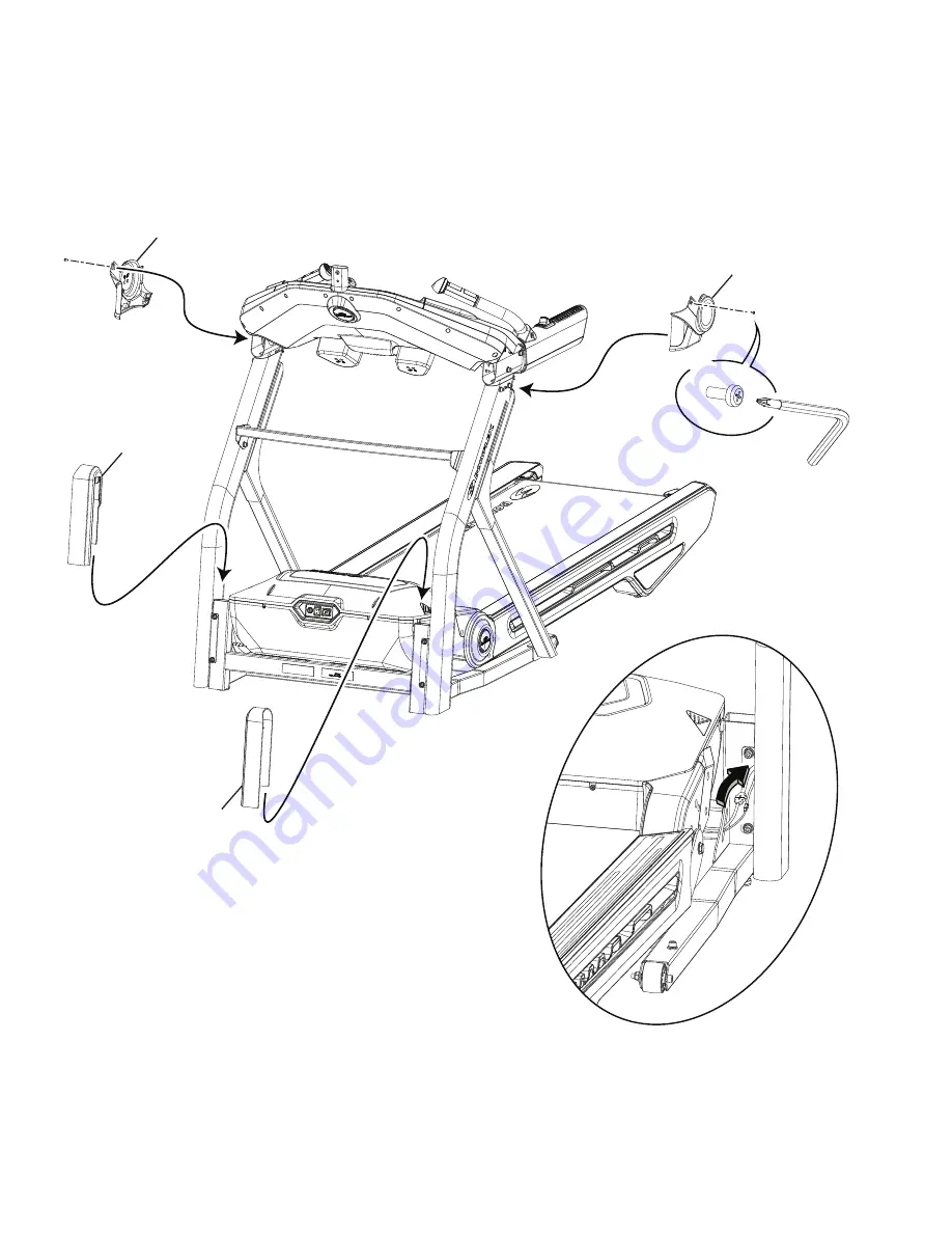 Bowflex Treadmill 10 Assembly & Owners Manual Download Page 17