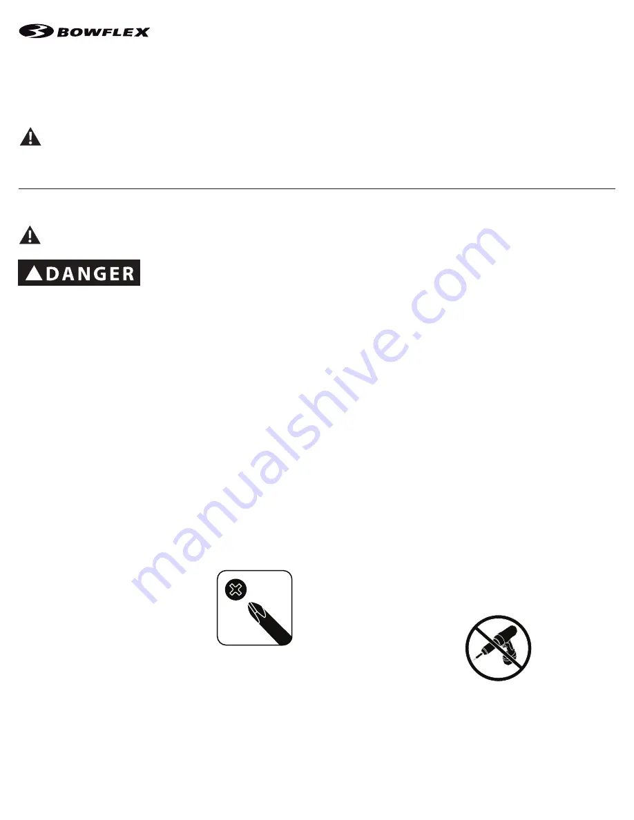 Bowflex Treadmill 22 Service Manual Download Page 51