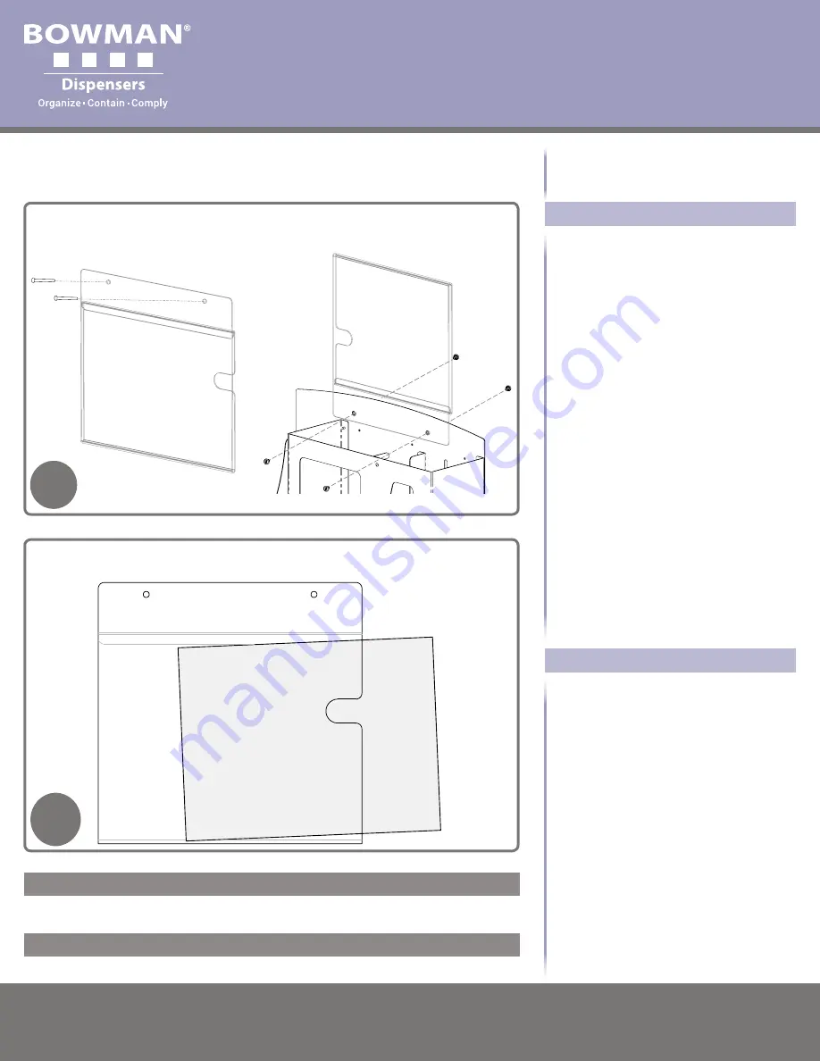 BOWMAN MP-075 Manual Download Page 2